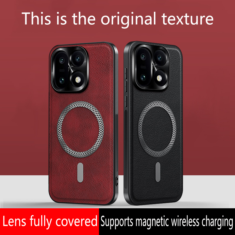 Phone Cases Oneplus - حافظة هاتف عصرية من الجلد البلوري