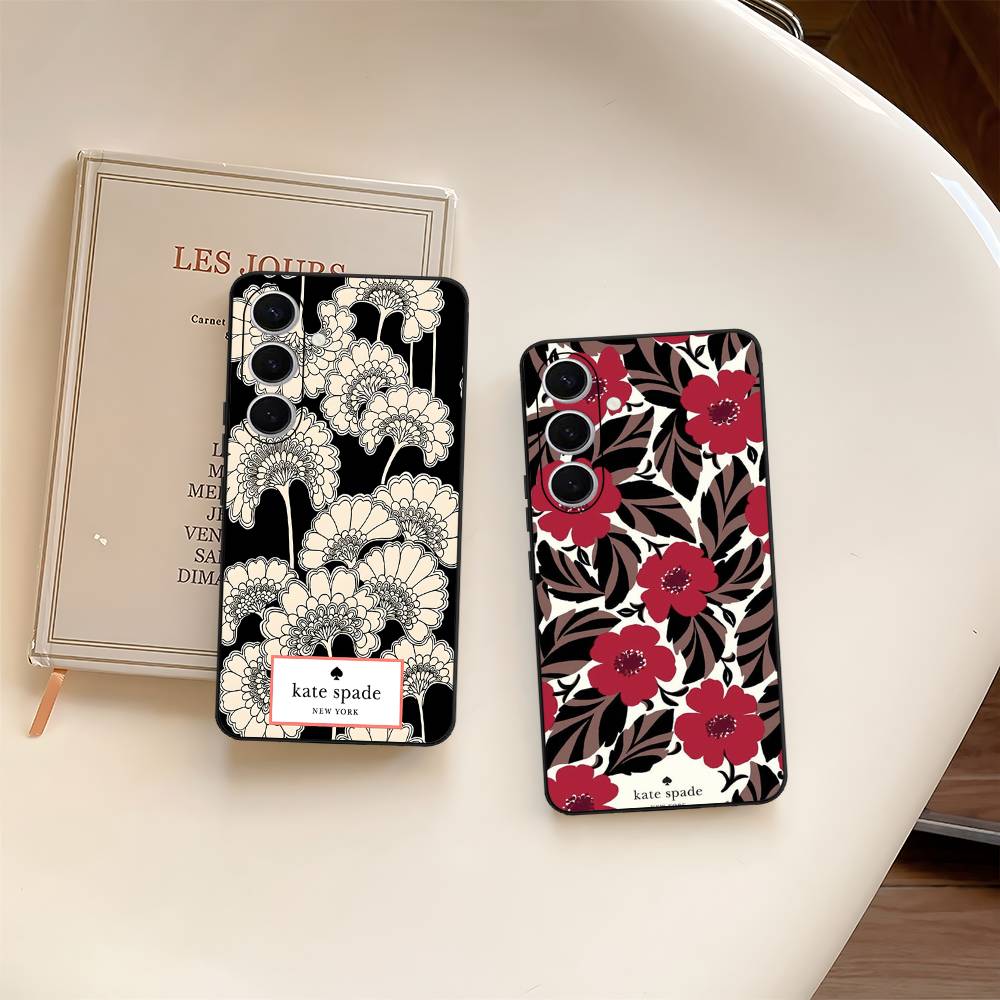 Phone Cases Kate Spade - حافظة هاتف K-Kate S-Spade Flower لهاتف