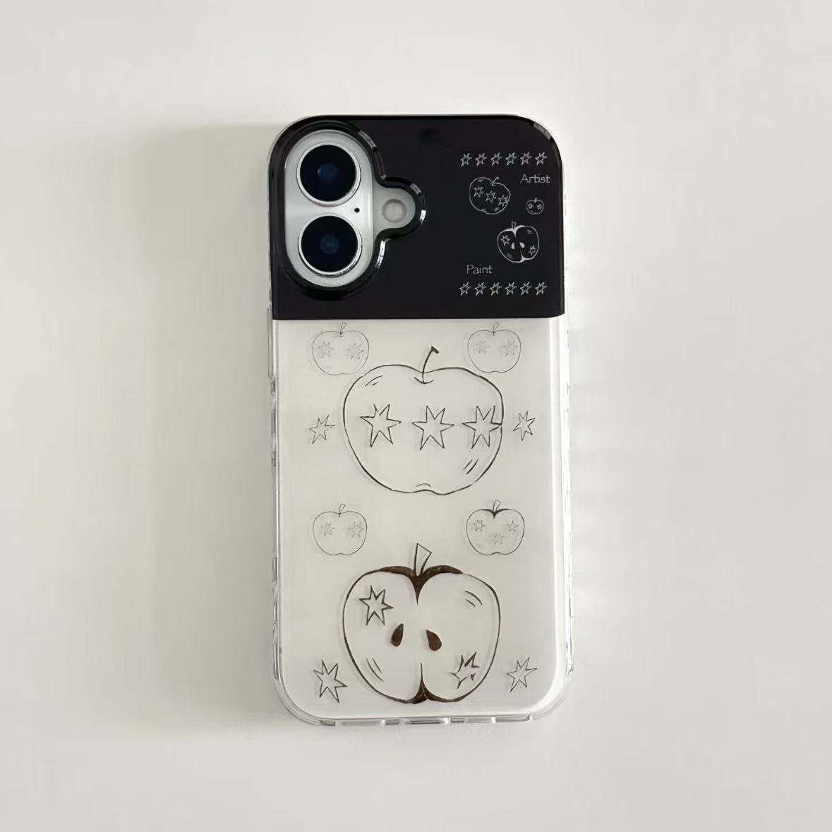 Phone Cases Cute Iphone 14 - غطاء هاتف بسيط بتصميم كرتوني لطيف