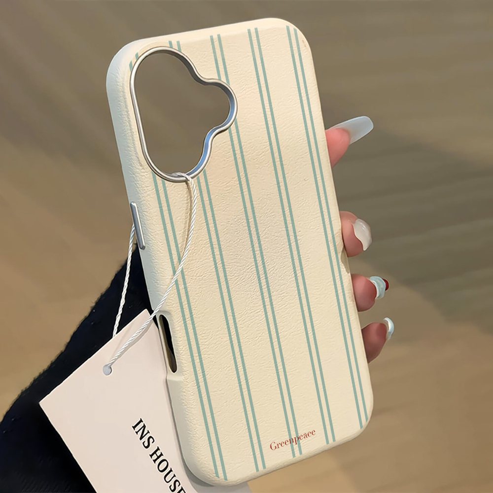 Phone Cases Green - غطاء هاتف ناعم بخط أخضر لسامسونج