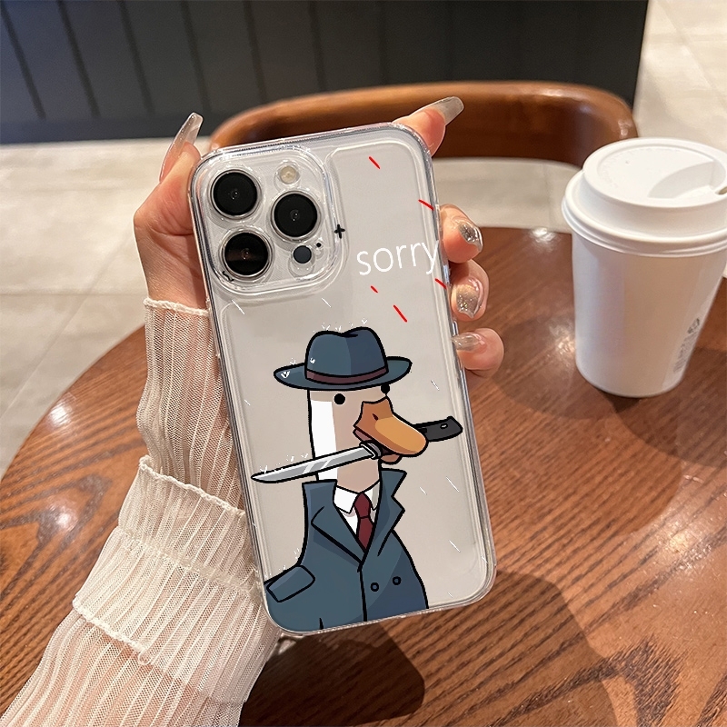 Phone Cases Funny - جراب هاتف بتصميم بطة القاتلة المضحكة
