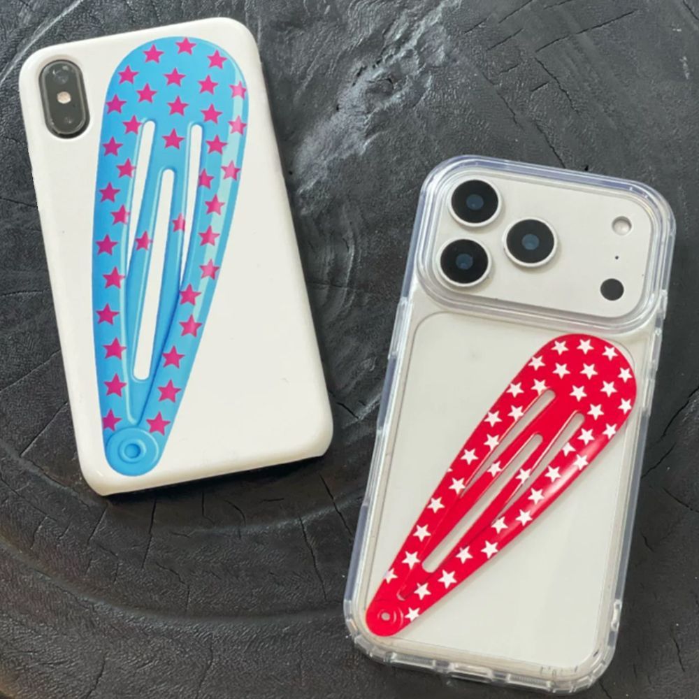 Phone Cases Red - جراب هاتف بتصميم أمريكي أحمر منقط