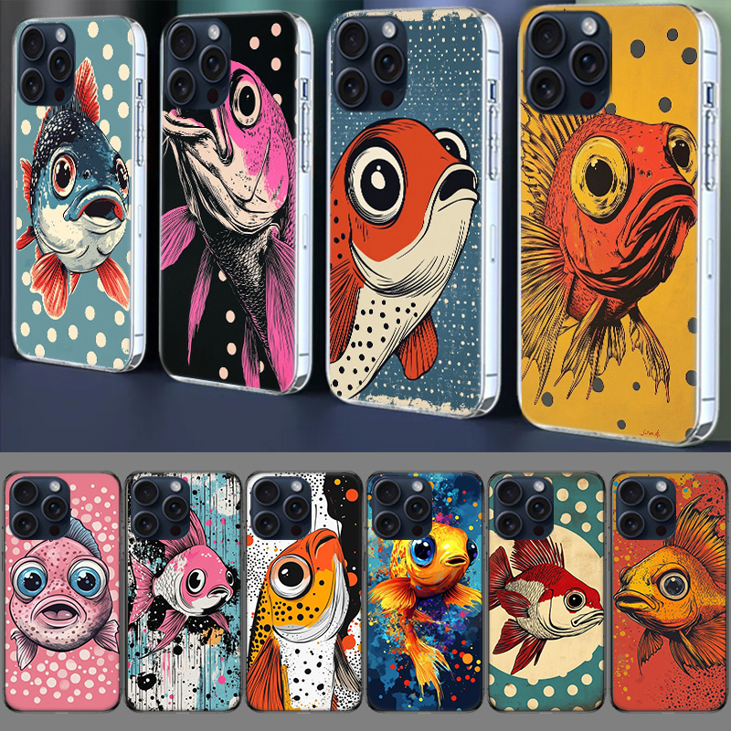 Phone Cases Drawing Ideas - غطاء هاتف شفاف بتصميم فن البوب