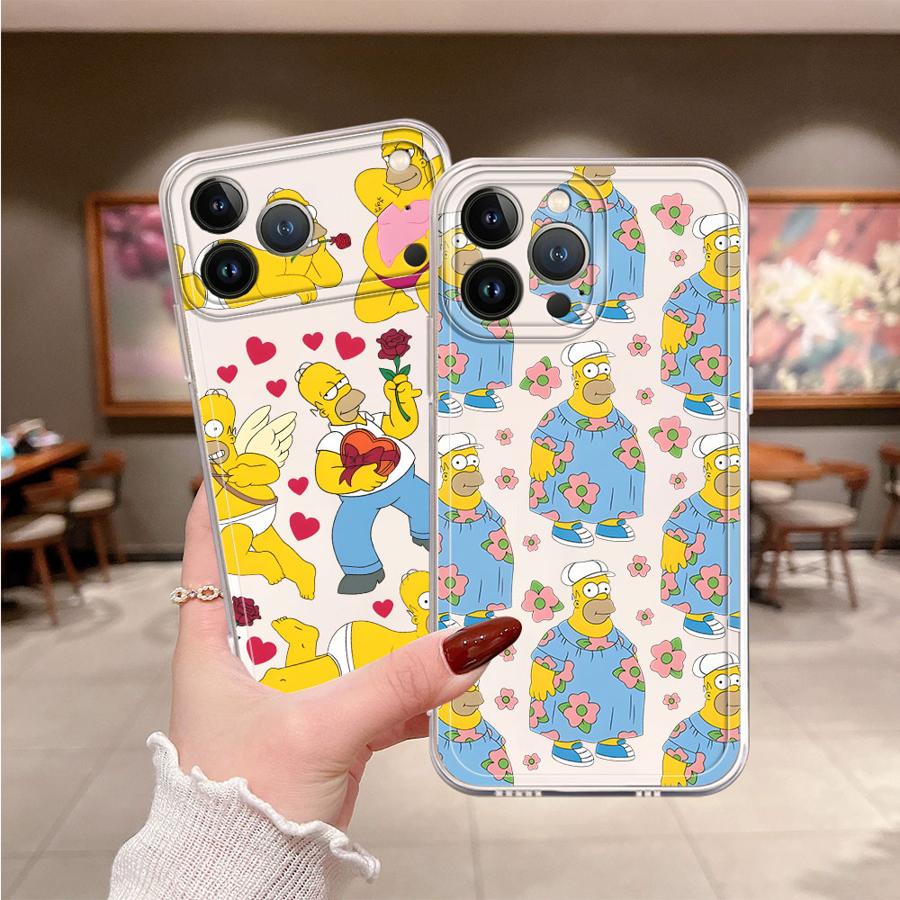 Phone Cases Funny - غطاء هاتف مضحك بتصميم هومر من