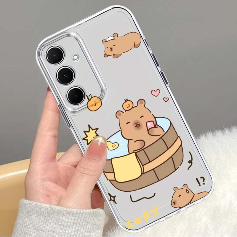 Phone Cases Funny - غطاء هاتف شفاف من مادة TPU