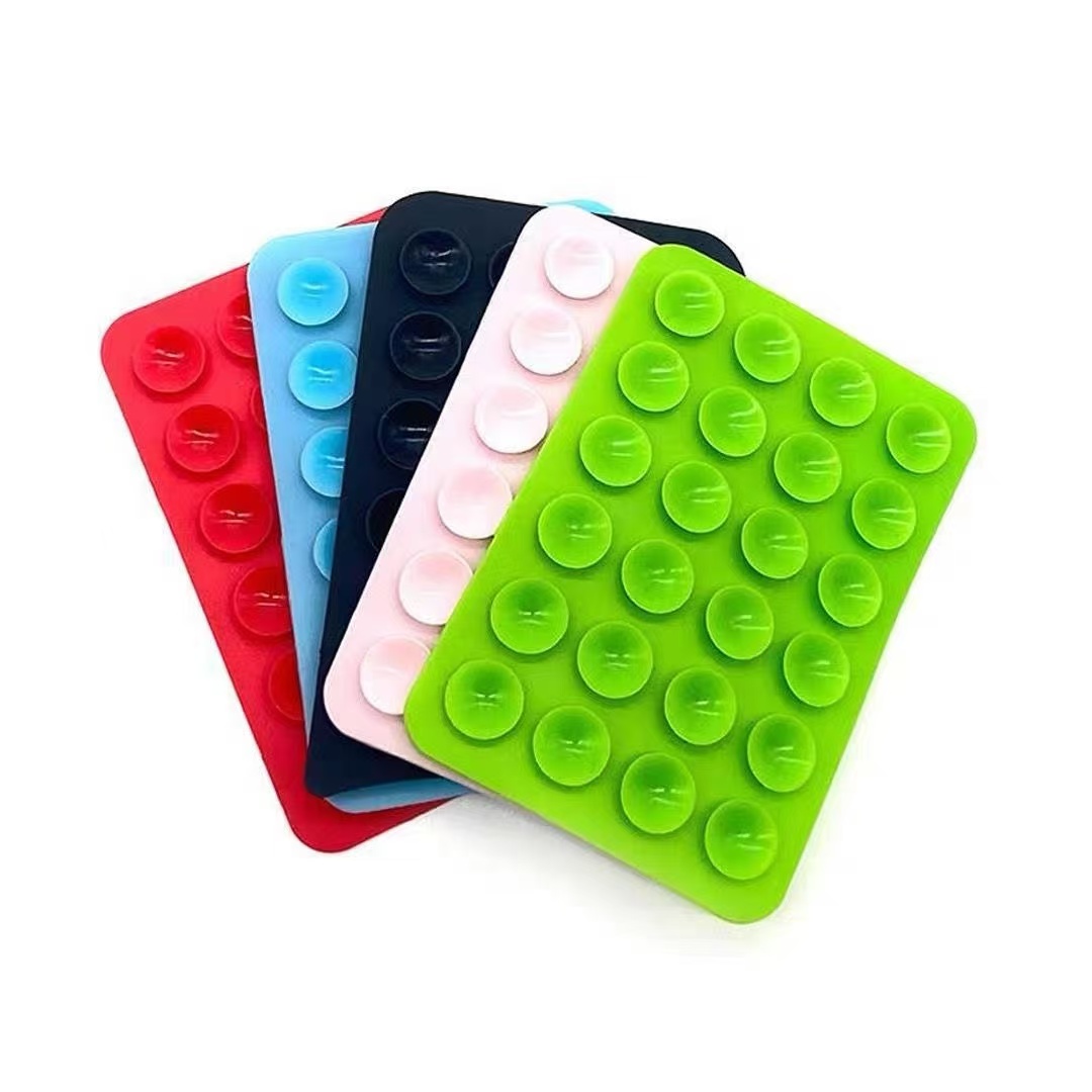 Phone Cases Iphone - حامل هاتف سيليكون بكوب شفط مربع