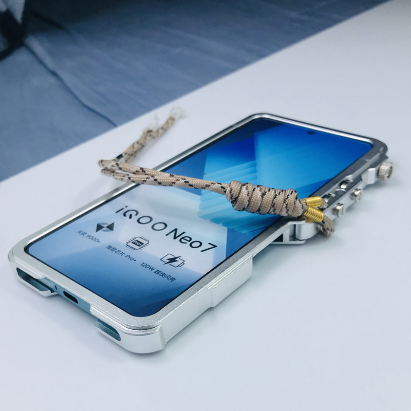 Phone Cases Vivo - غطاء هاتف فاخر من الألومنيوم المعدني