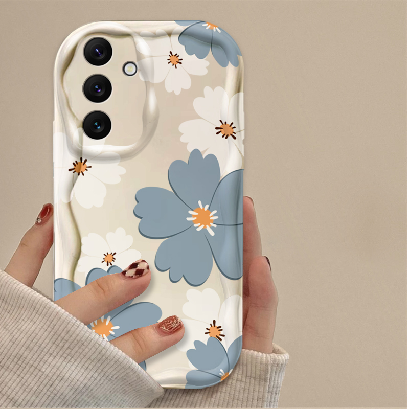 غطاء هاتف بنمط زهرة الزنبق الو - مراجعة Phone Cases Samsung A14 وسعره