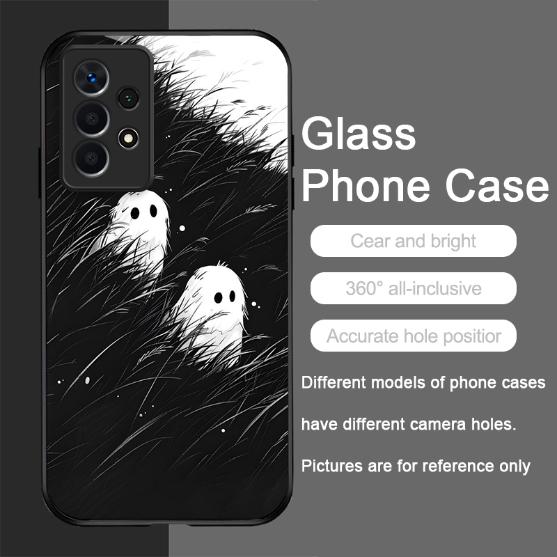 مضحك شبح مجردة الفن نمط الزجاج - مراجعة Phone Cases Funny وسعره