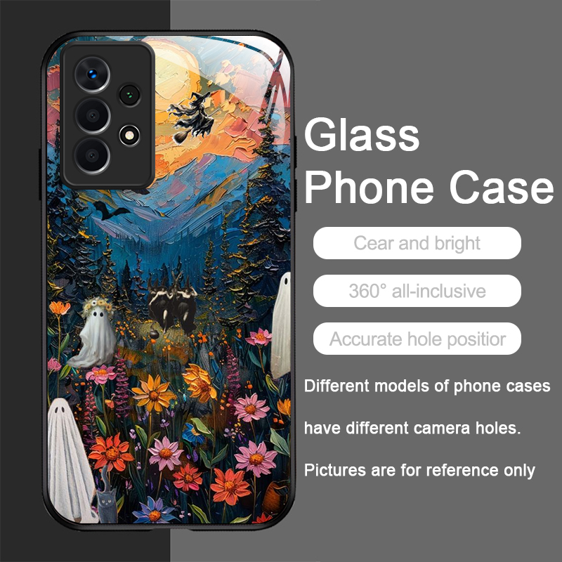 مضحك شبح مجردة الفن نمط الزجاج - مراجعة Phone Cases Funny وسعره
