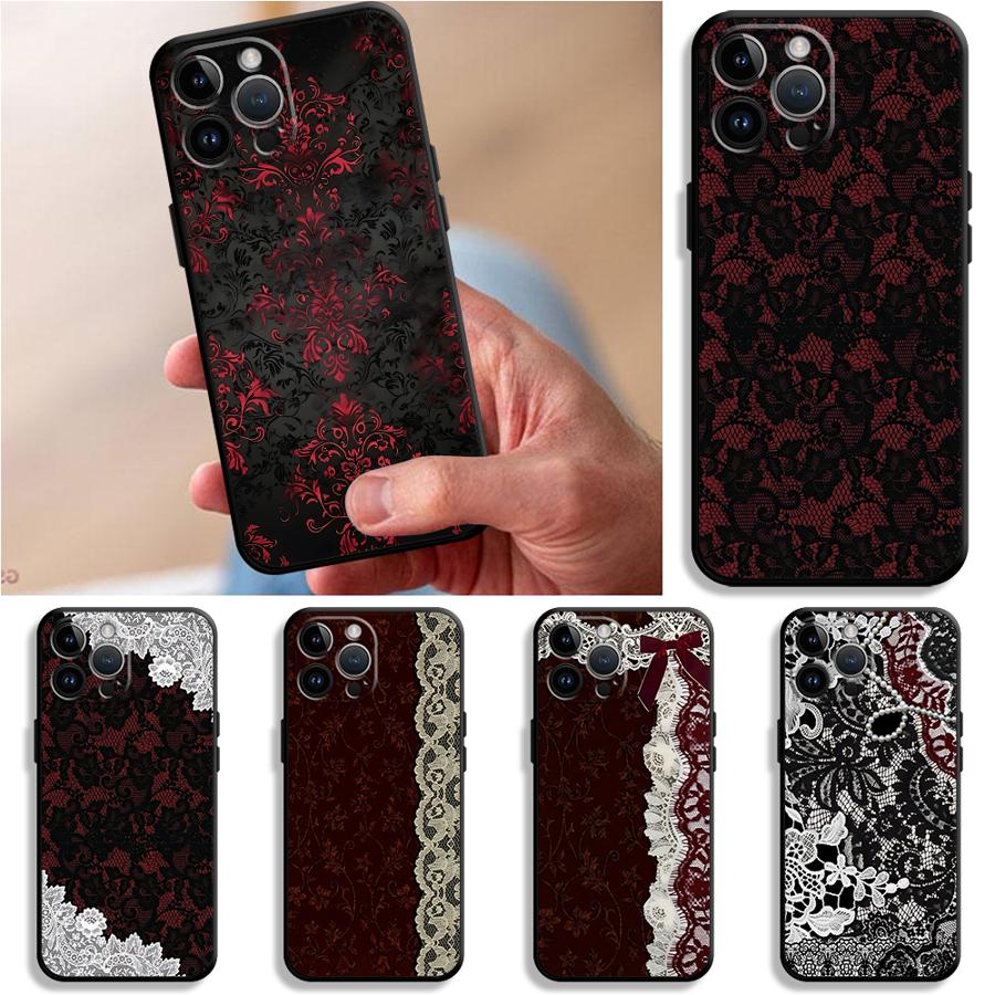 غطاء هاتف مثير من الدانتيل الأ - مراجعة Phone Cases Red وسعره