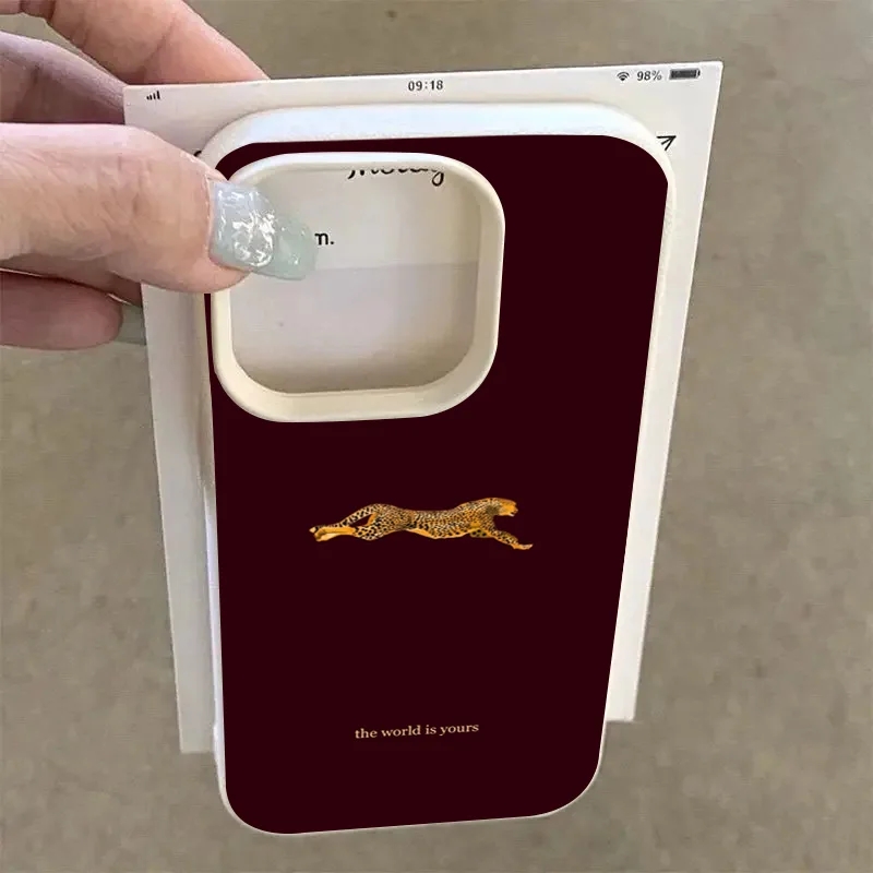 غطاء هاتف ناعم بتصميم الفهد با - مراجعة Phone Cases Red وسعره