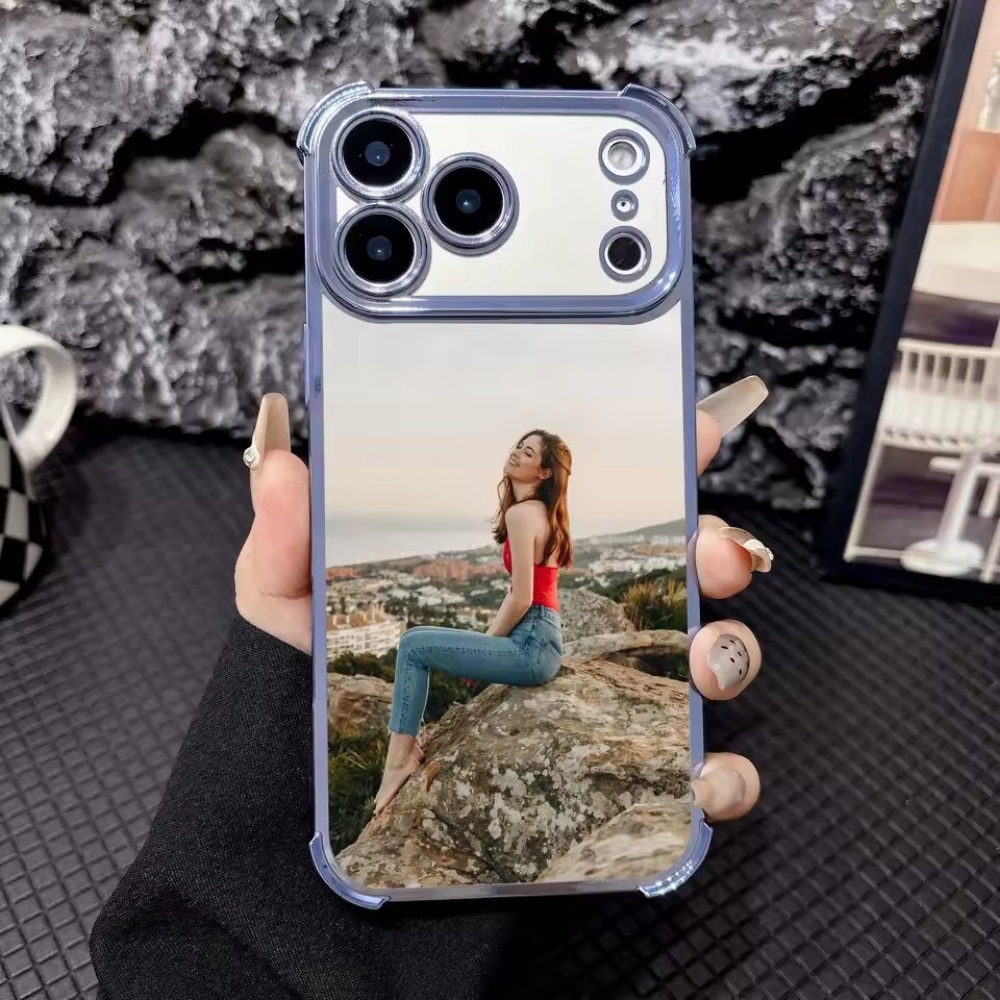 غطاء هاتف مخصص مطلي كهربائياً  - مراجعة Phone Cases With Pictures وسعره