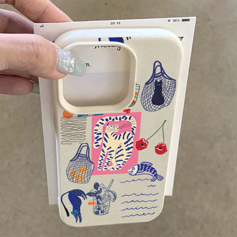 جرابات هاتف جديدة بتصميم قطة ا - مراجعة Phone Cases Cute Iphone 14 وسعره