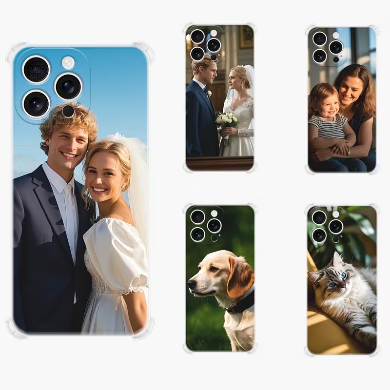غطاء شفاف مقاوم للصدمات لهواتف - مراجعة Phone Cases With Pictures وسعره