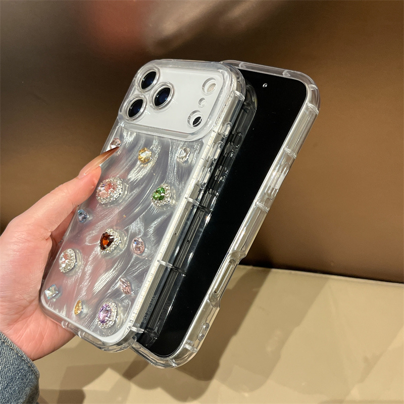 الكورية اللون الأحجار الكريمة  - مراجعة Phone Cases Cute Iphone 14 وسعره