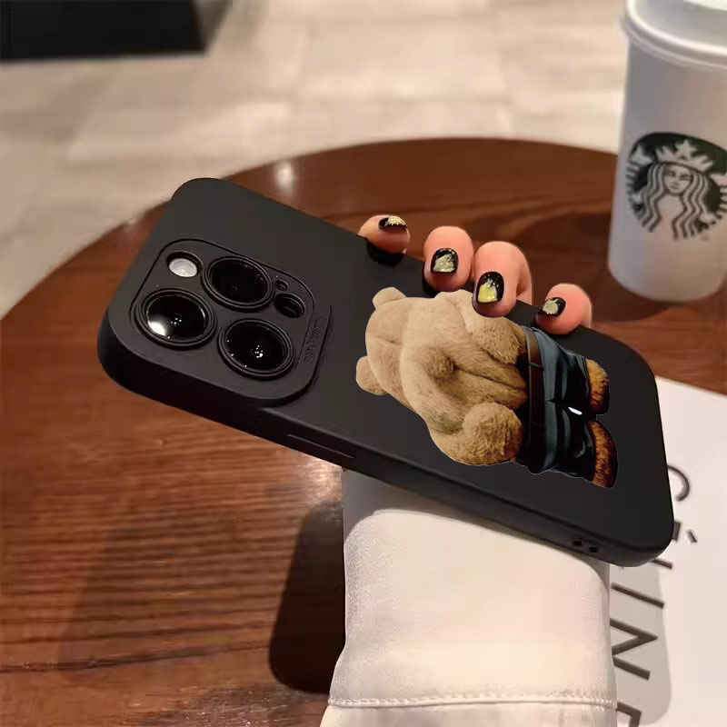 مضحك كول الدب سيليكون جراب هات - مراجعة Phone Cases Funny وسعره