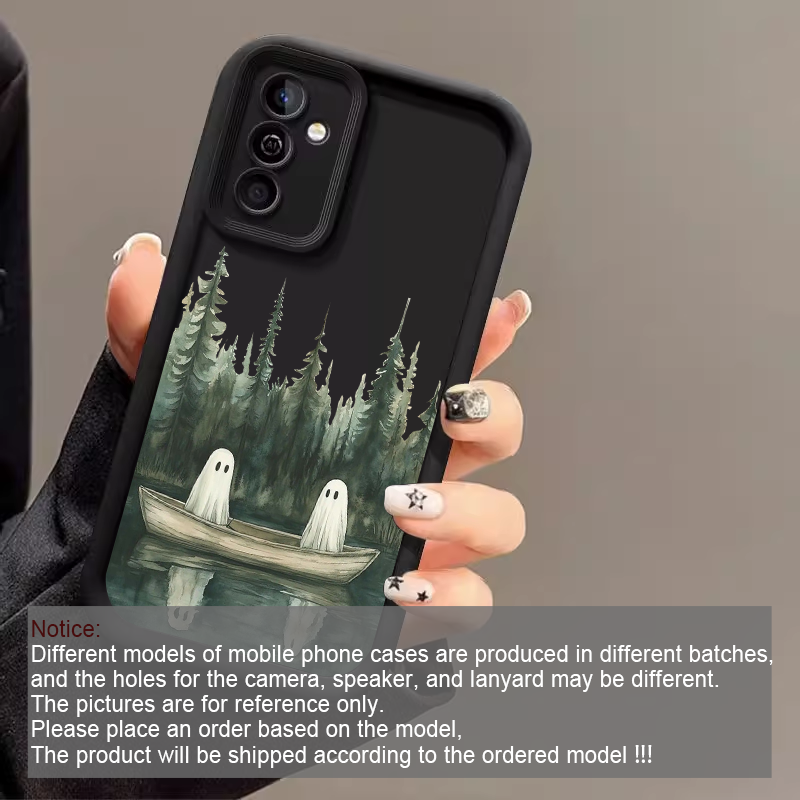 غطاء هاتف إبداعي بنمط شبح لطيف - مراجعة Phone Cases Funny وسعره