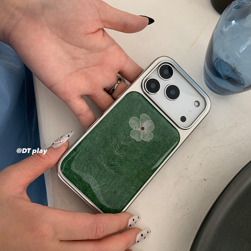 غطاء خلفي للهاتف بتصميم زهور ا - مراجعة Phone Cases Green وسعره