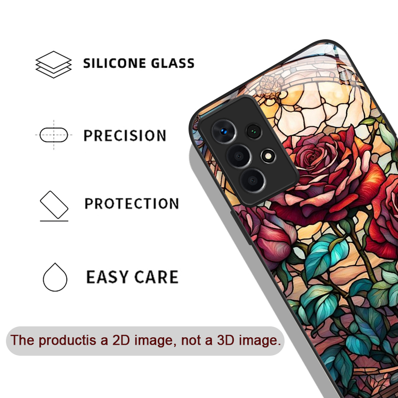 غطاء هاتف من الزجاج المقوى بنم - مراجعة Phone Cases Samsung A14 وسعره