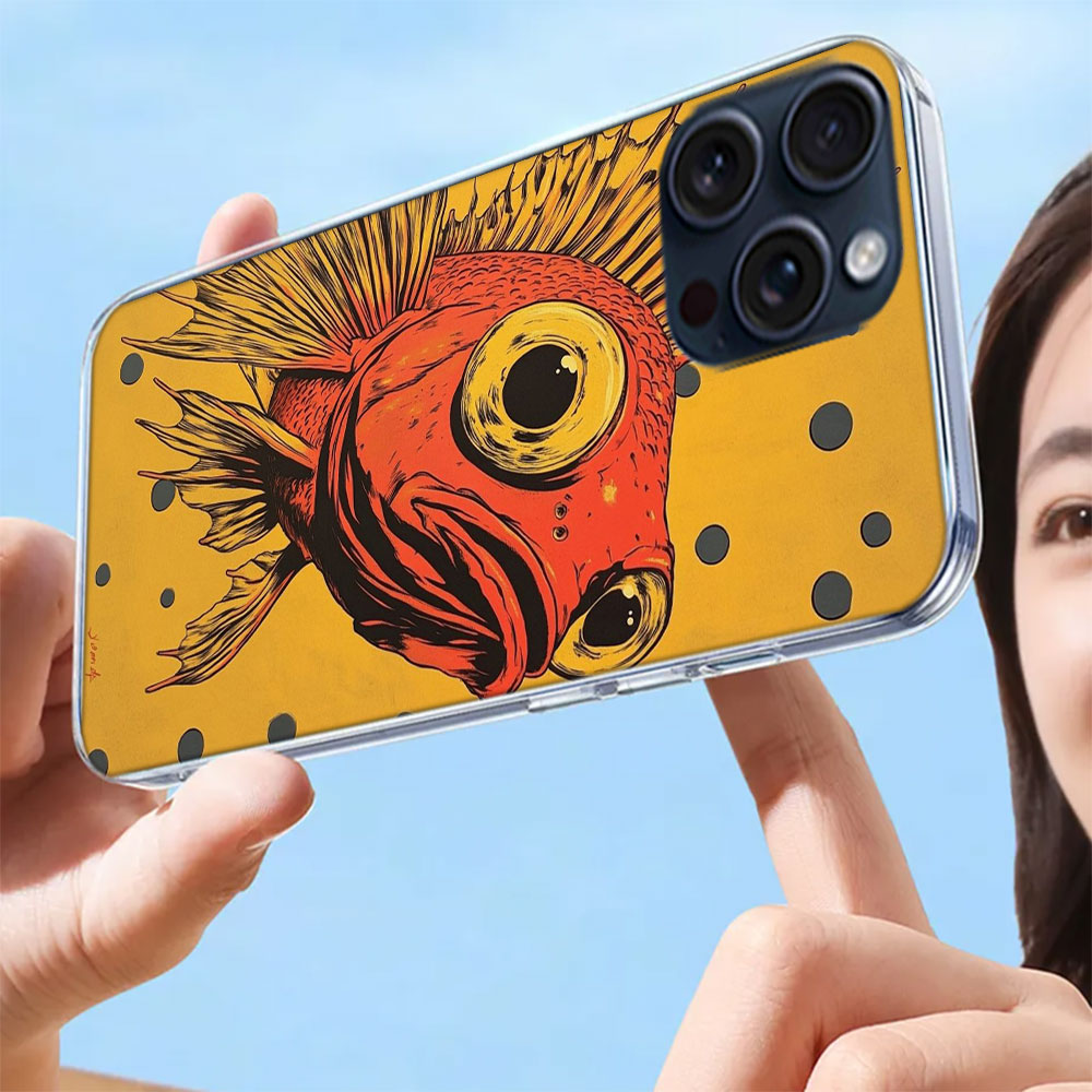 غطاء هاتف شفاف بتصميم فن البوب - مراجعة Phone Cases Drawing Ideas وسعره