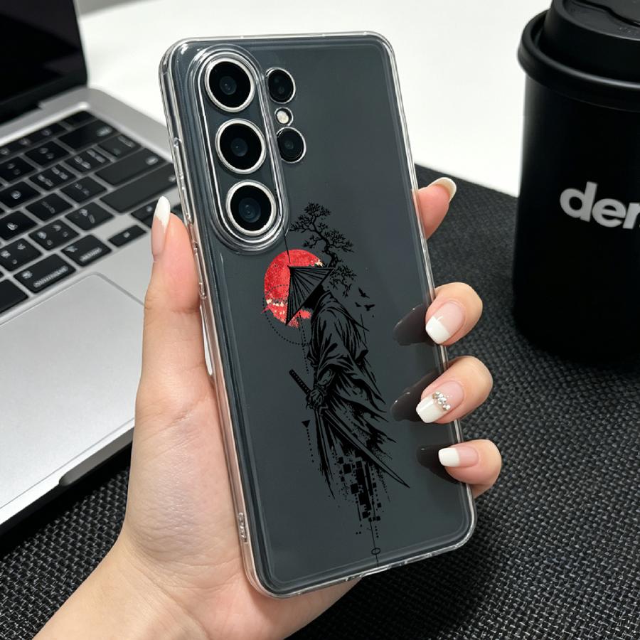 غطاء هاتف بطباعة الساموراي مع  - مراجعة Phone Cases Red وسعره