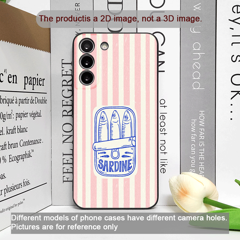 غطاء هاتف لطيف بنمط مخطط على ش - مراجعة Phone Cases Funny وسعره