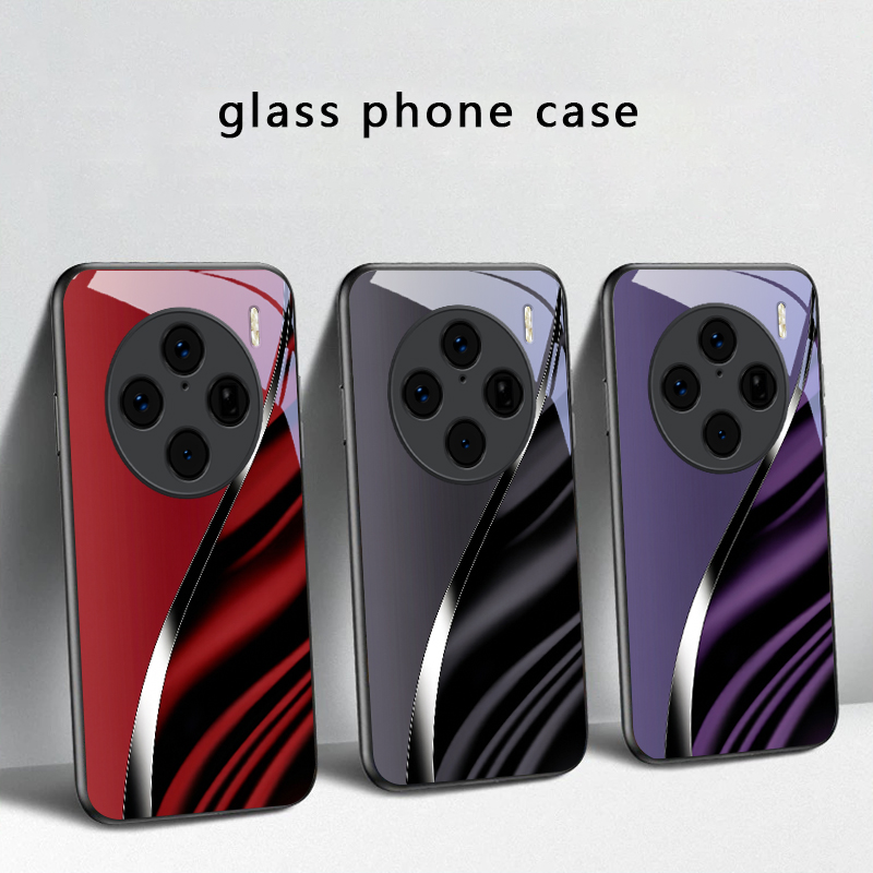 غطاء هاتف زجاجي أسود بتصميم أض - مراجعة Phone Cases Vivo وسعره
