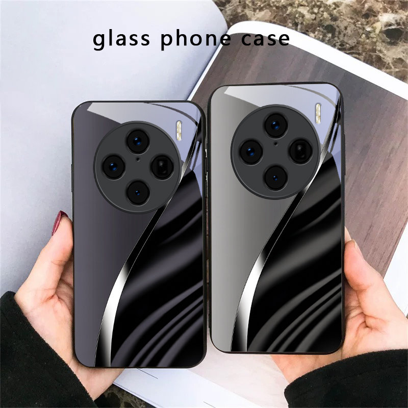 غطاء هاتف زجاجي أسود بتصميم أض - مراجعة Phone Cases Vivo وسعره