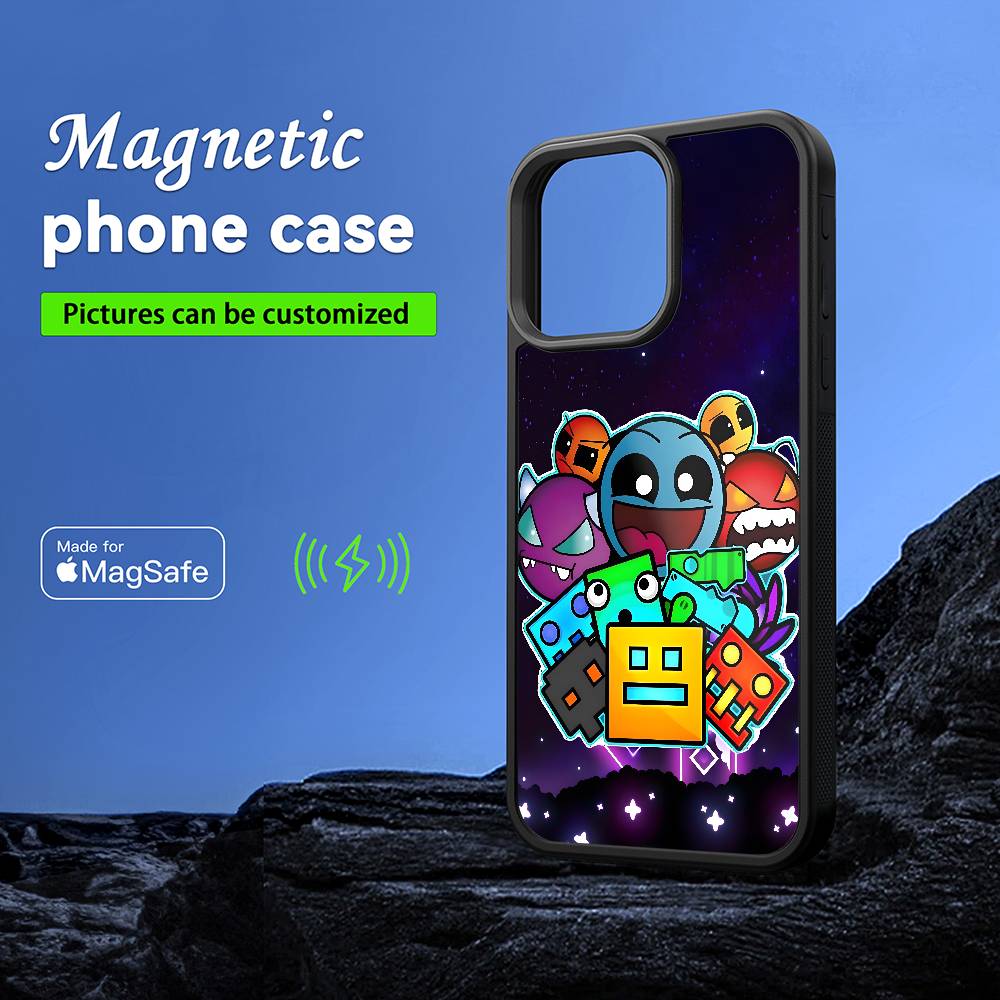 لعبة فيديو G-Geometry Dash جرا - مراجعة Phone Cases Video وسعره