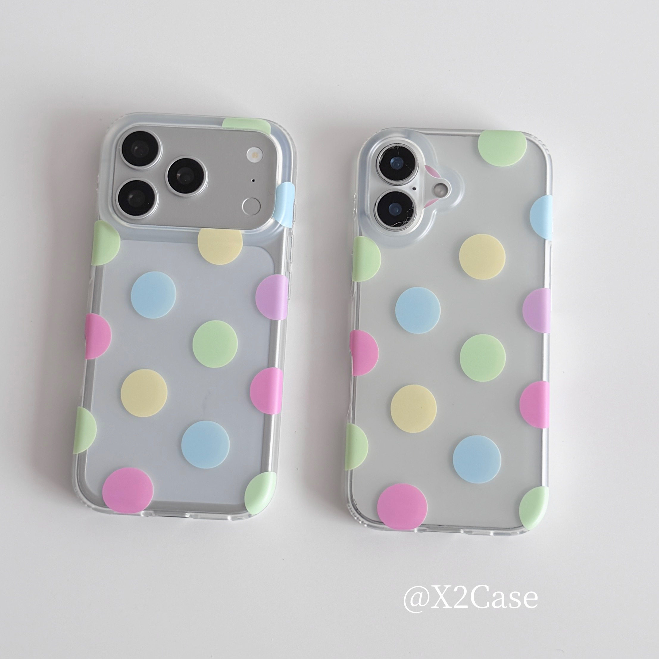 غطاء هاتف كوري ملون بنقاط البو - مراجعة Phone Cases Iphone 13 وسعره