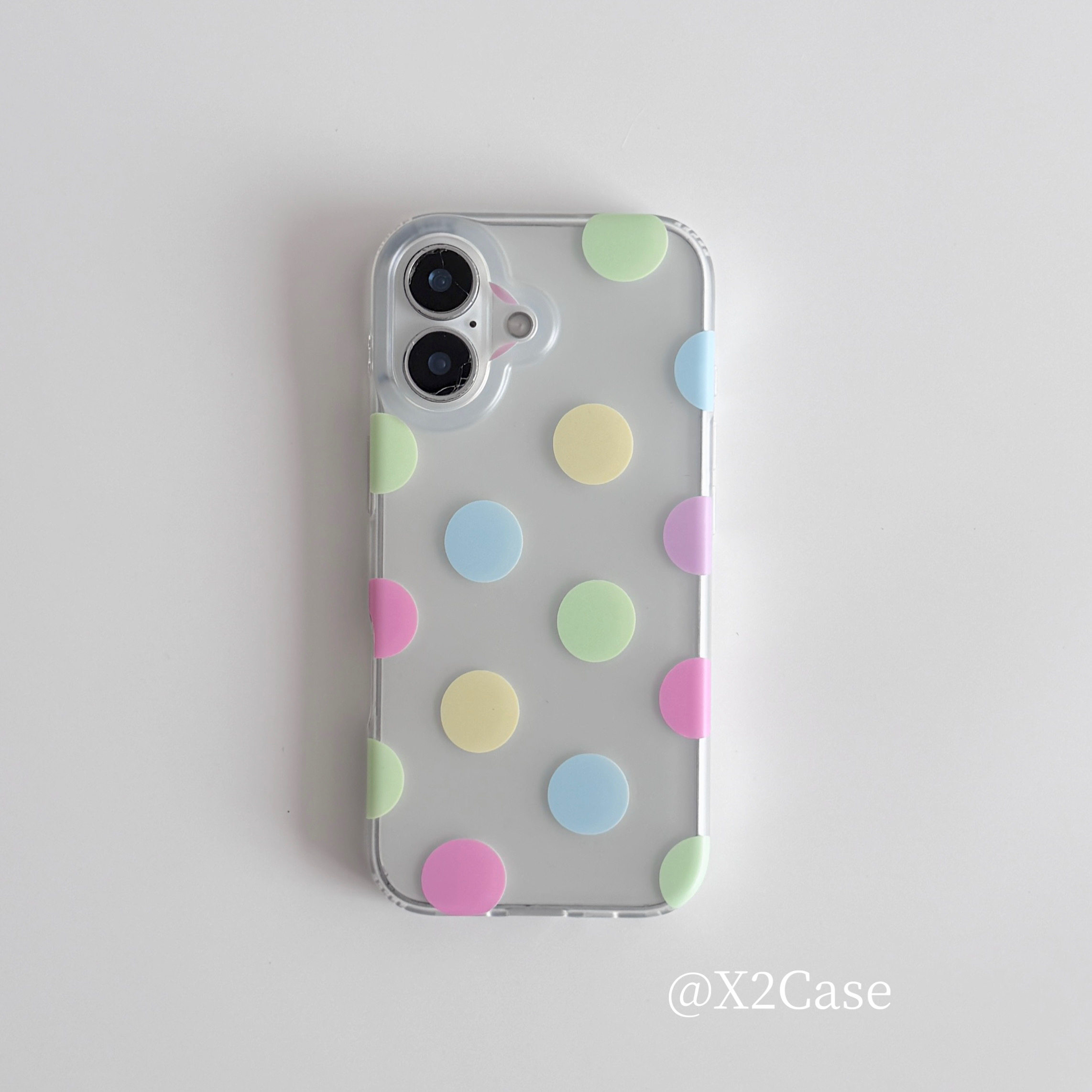 غطاء هاتف كوري ملون بنقاط البو - مراجعة Phone Cases Iphone 13 وسعره