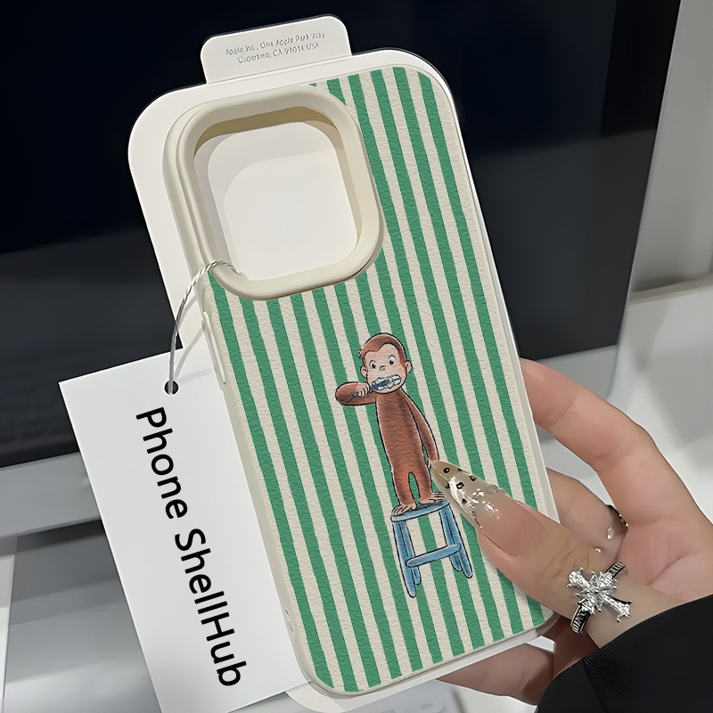 الأخضر مخطط فرشاة الأسنان القر - مراجعة Phone Cases Green وسعره