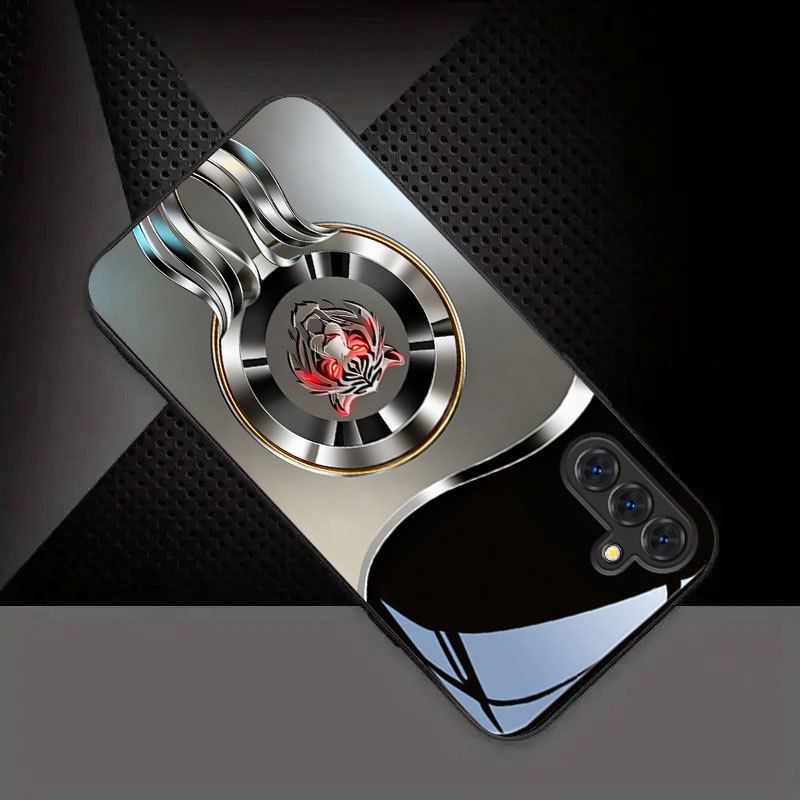 غطاء هاتف زجاجي بنمط شعار النم - مراجعة Phone Cases Red وسعره