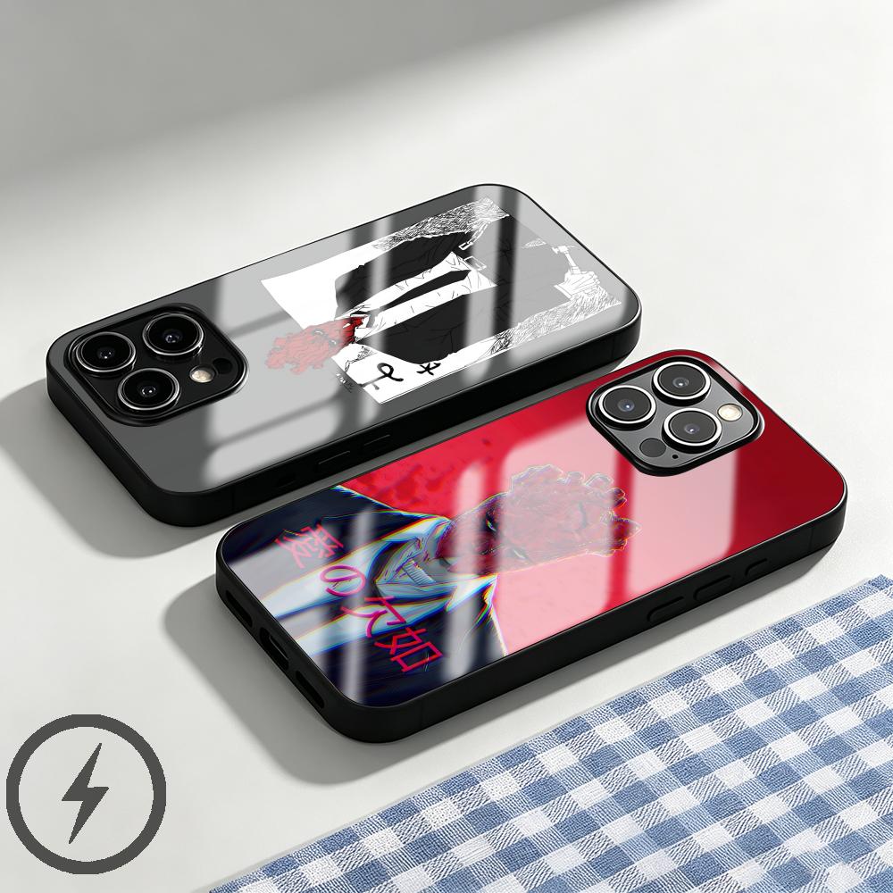 جراب هاتف أنمي دوروهيدورو زجاج - مراجعة Phone Cases Iphone وسعره