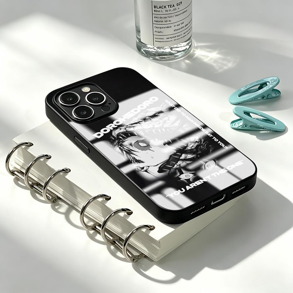 جراب هاتف أنمي دوروهيدورو زجاج - مراجعة Phone Cases Iphone وسعره